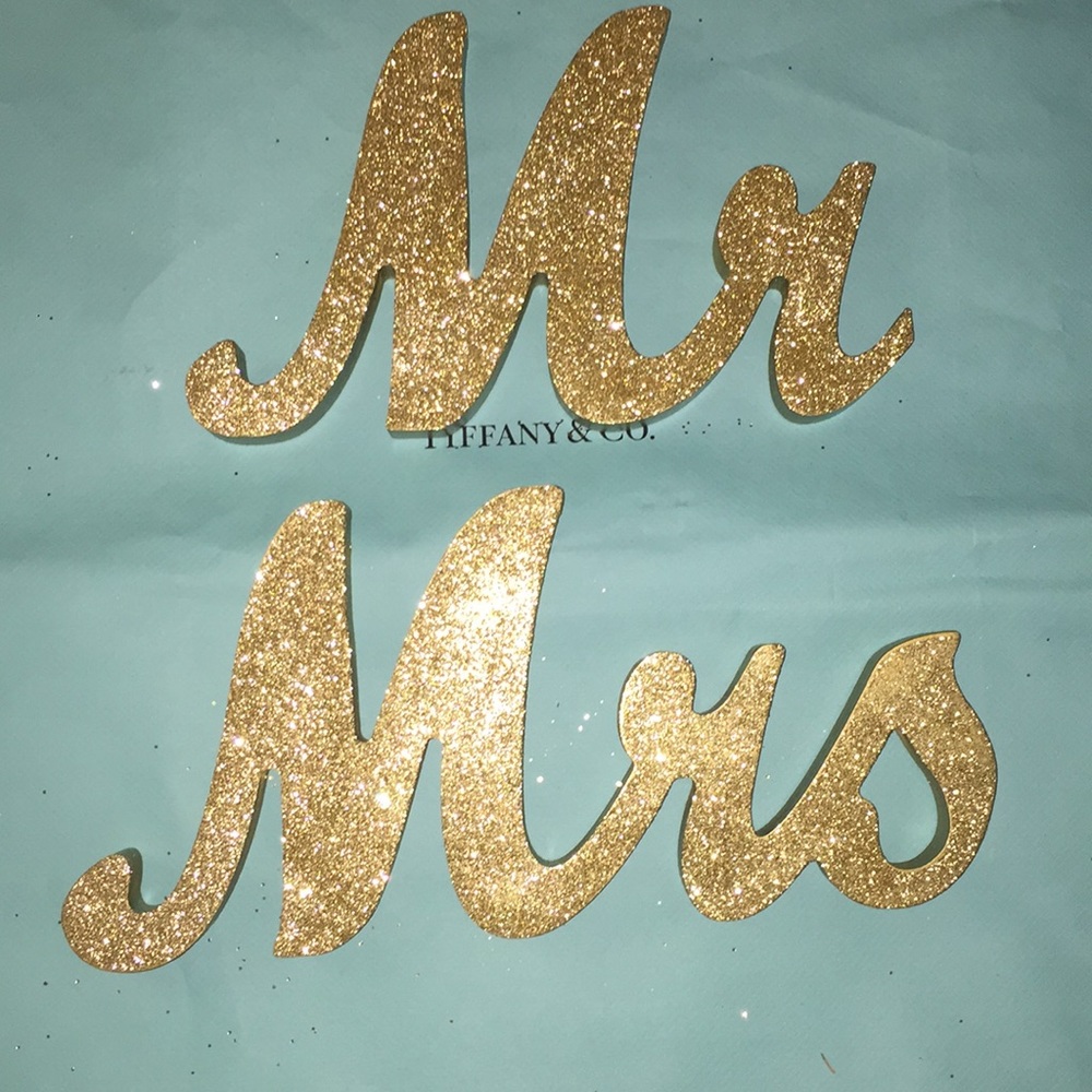 Me and Mrs sign